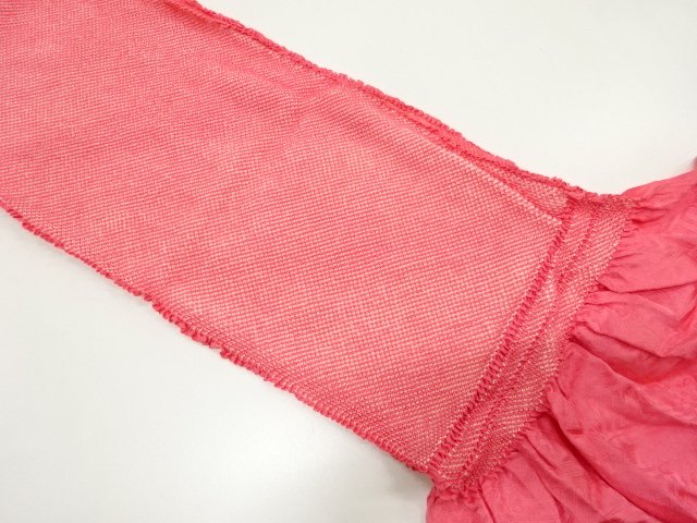 JAPANESE KIMONO / OBIAGE FOR FURISODE / SILK / SHIBORI